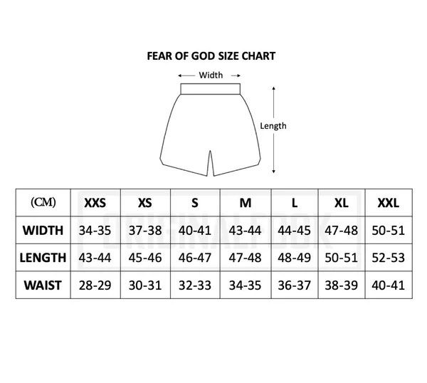 Size S L XL FEAR OF GOD Essentials Felt Logo Sweat Shorts Light Oatmeal Men s Fashion Bottoms Shorts on Carousell