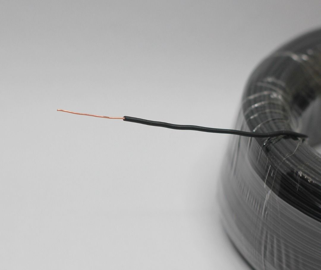 SOLID WIRE COPPER #22-AWG 1-METER per ORDER, ELECTRIC COPPER CABLE ...