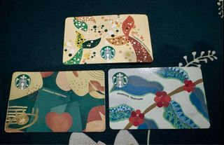 Starbucks Tradition cards (2021-2023)