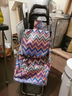 Stroller bag for grocery or laundry