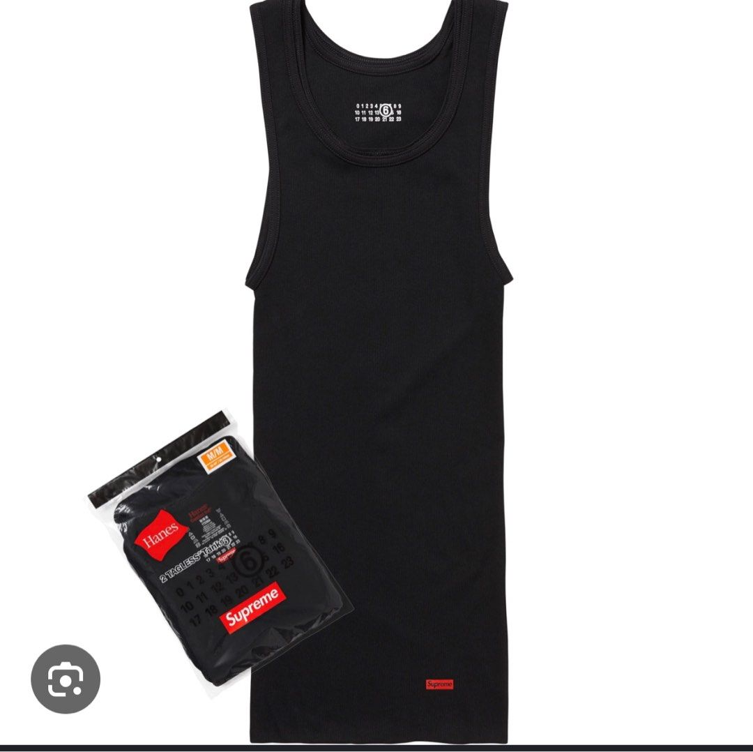 Supreme maison margiela tank top, Men's Fashion, Tops & Sets