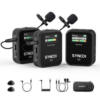 Synco G2 A2 wireless mic for DSLR mirrorless Nikon canon sony fujifilm and smartphone Android iphone