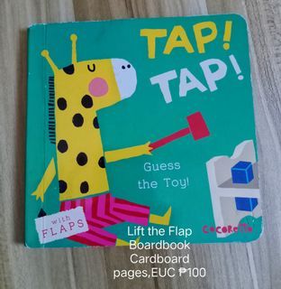 Tap! Tap! Lift the Flap Boardbook