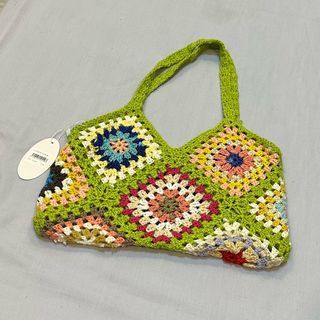 (Thai) Knitted/Crocheted Beach Bag