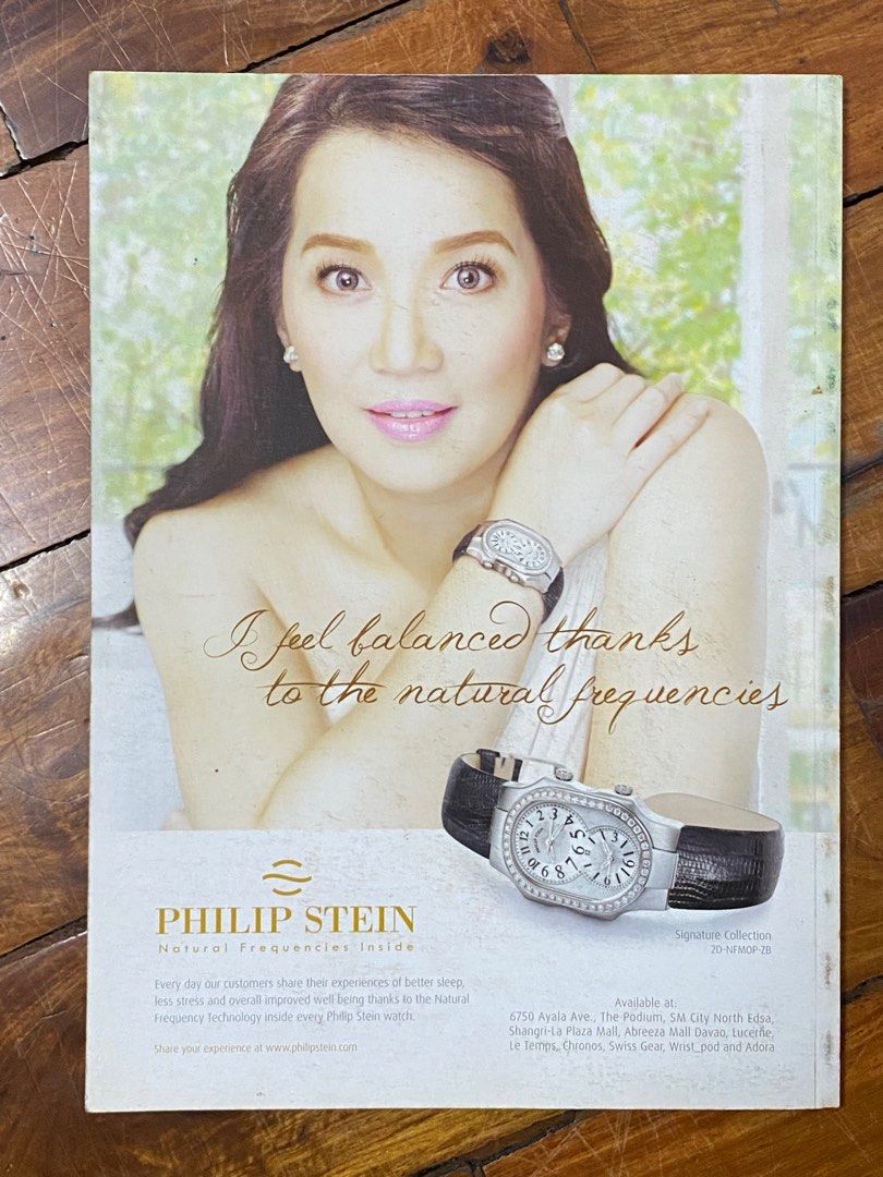 the Kris Aquino Magazine Kim Chiu Kuya Josh Kenneth Cobonpue Choose Happines Preloved