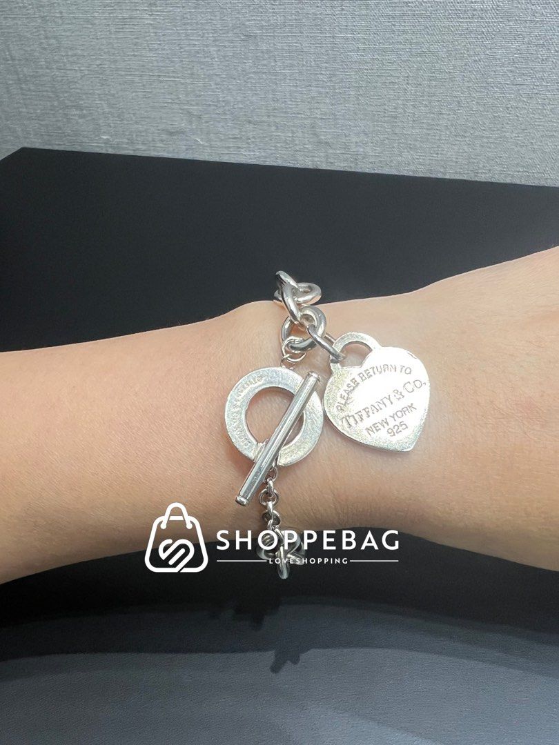 Tiffany Co 925 Silver Bracelet Luxury Accessories on Carousell