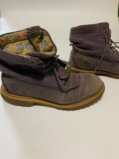 Timberland Purple Suade Boots
