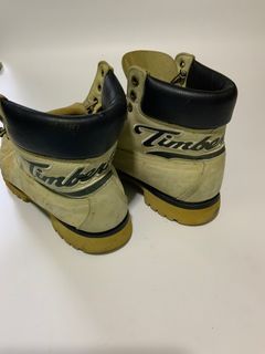 Timberland Rare Vintage Spellout Design Boots