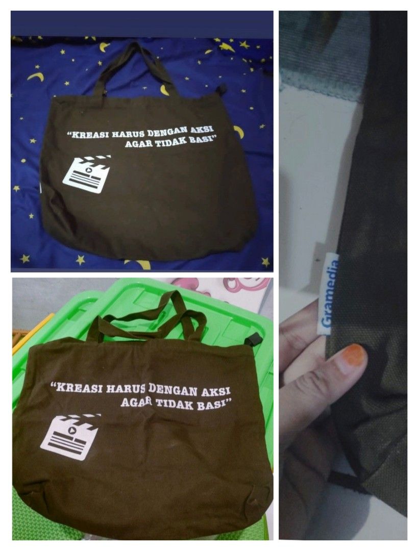 Tote bag gramedia outlet