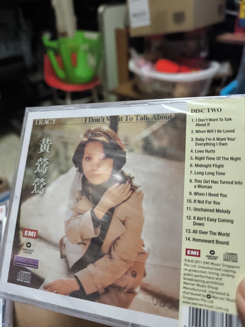 黄莺莺 I Don't Want To Talk About It / CD I Don't Want to