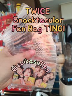 Twice x Oishi Snacktacular Fan Bag
