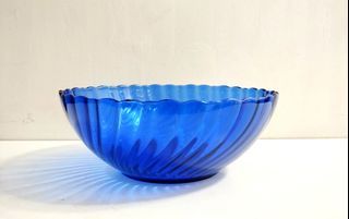 Vintage Cobalt Blue Bowl