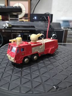 Vintage diecast shinsei mini power fire truck