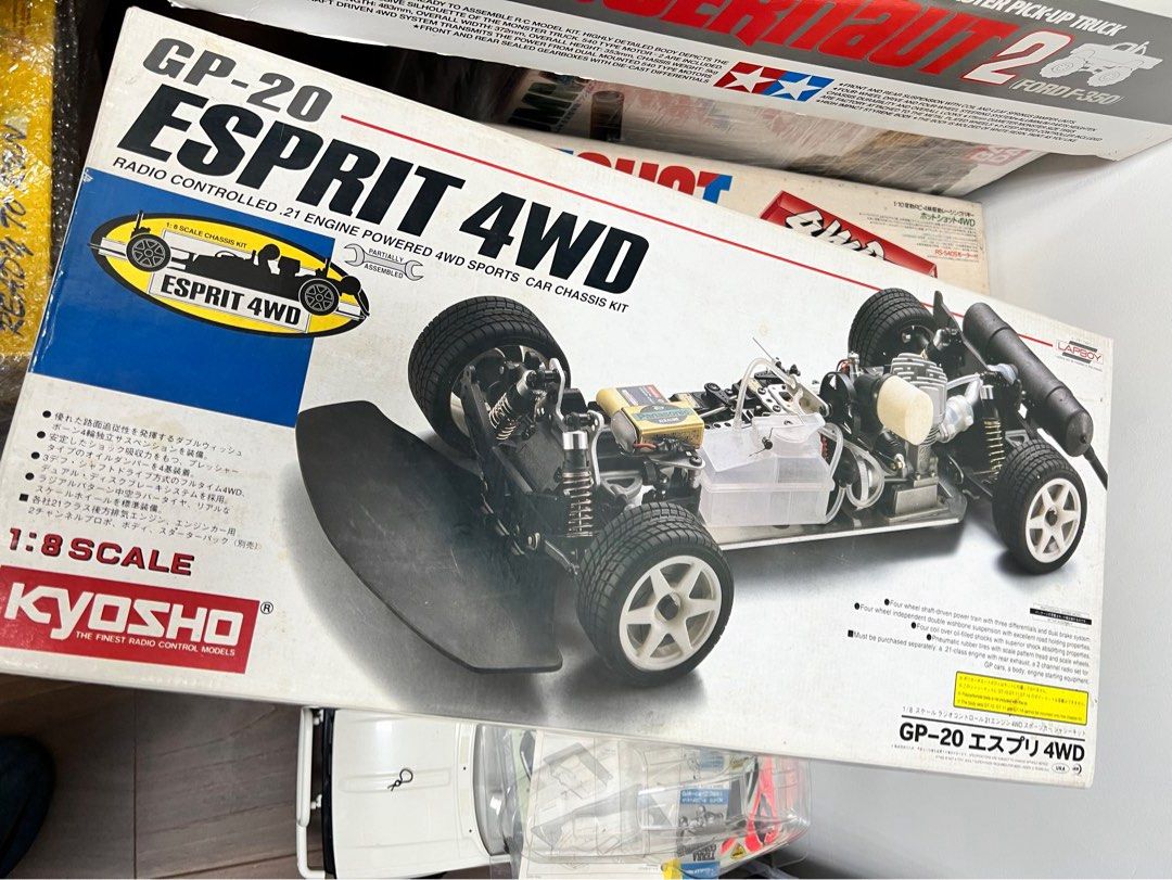 ESPRIT 4WD】1/8 GP-20 京商 エンジン ラジコン KYOSHO プロポ