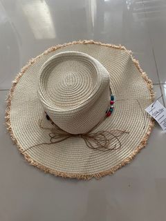 Wide Paper Straw Hat