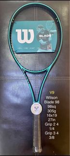 Wilson Blade v9 98,100,100L,100UL,104