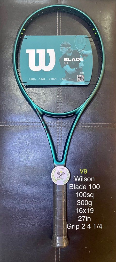 Wilson BLADE 100 V8 16x19 300g G2 Wilson Blade V8 100平方