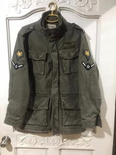 Wrangler All Star Military Green Jacket ...Size Large