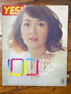 YES! Magazine Vintage - Entertainment Magazine - Kris Aquino Sofia Andres - 100 Most Beautiful Stars