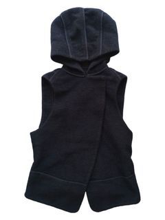 Y's by Yohji Yamamoto Hooded Wool Vest