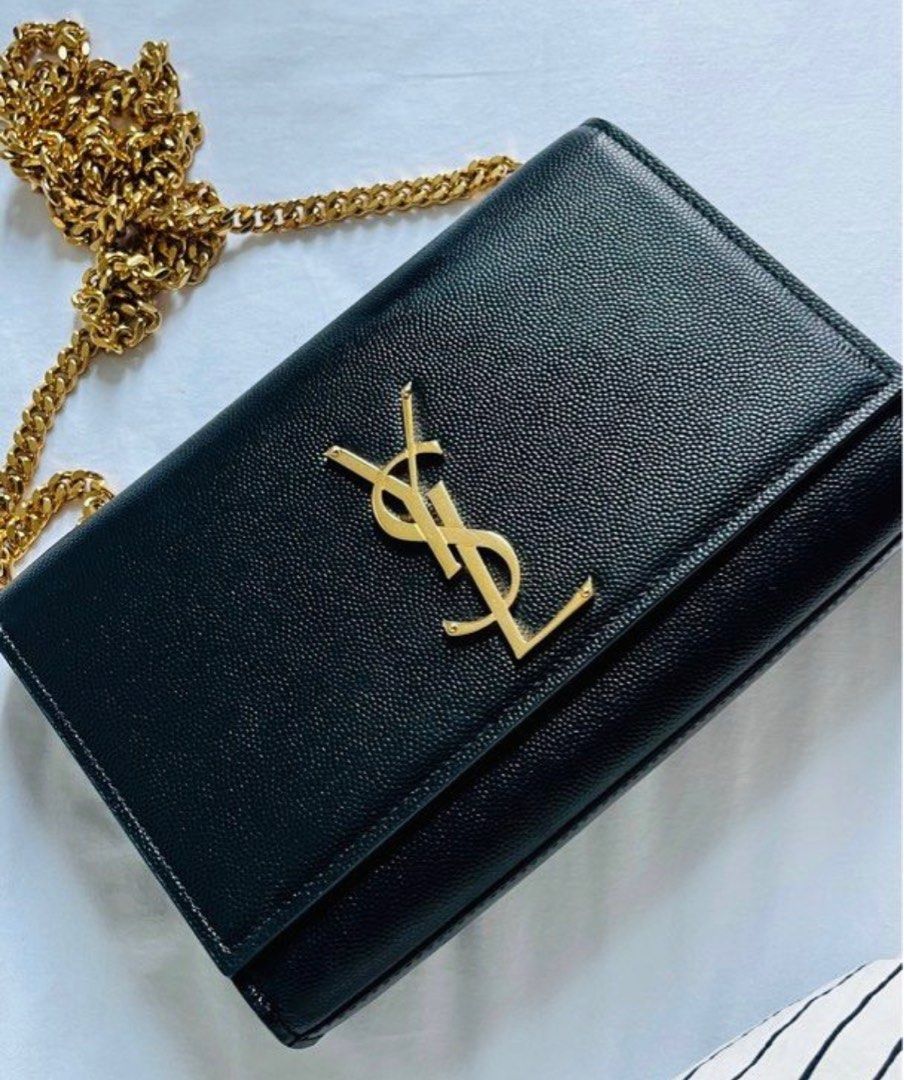 Ysl kate small in grain de poudre embossed leather cheap