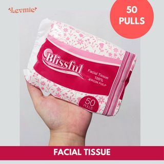 50 Pulls Blissful Facial Tissue Soft