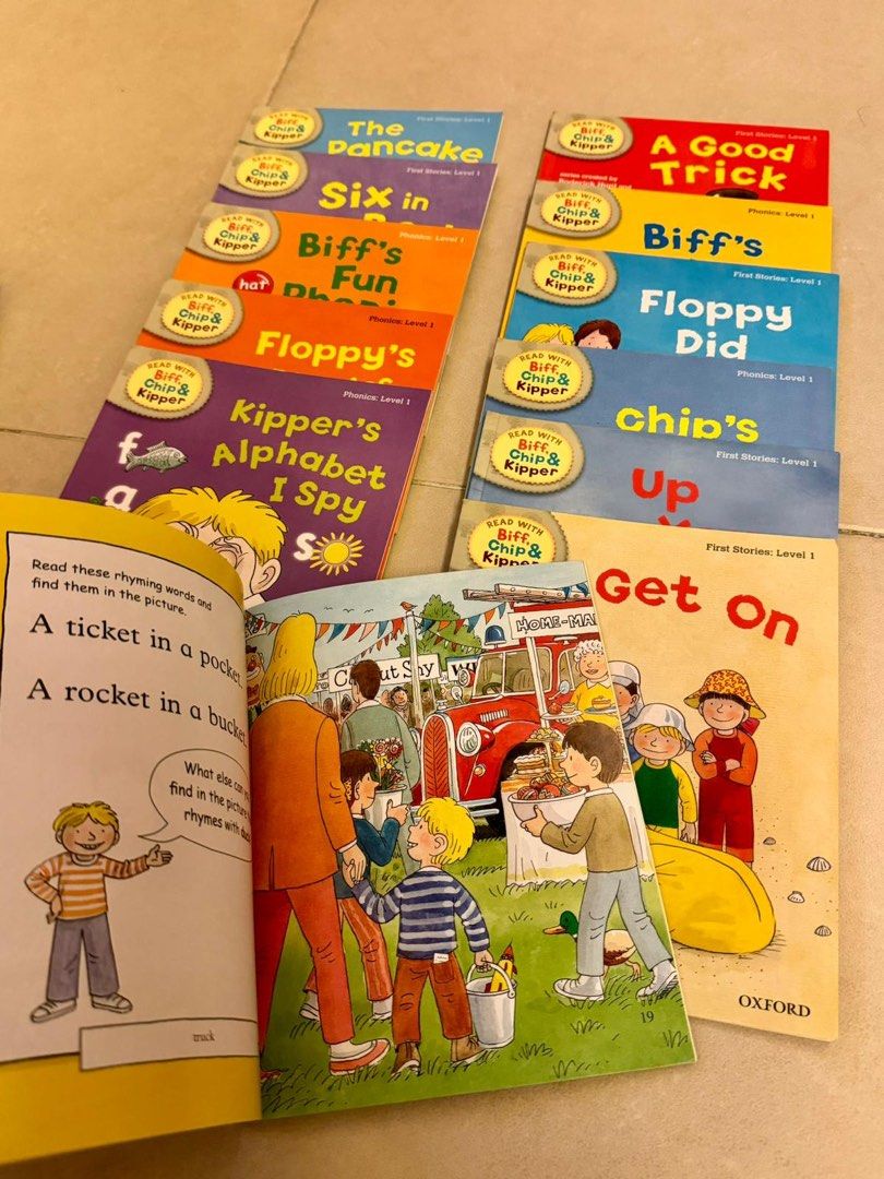 兒童圖書 - Oxford Reading Tree Read with Biff, Chip and Kipper – Phonics ...