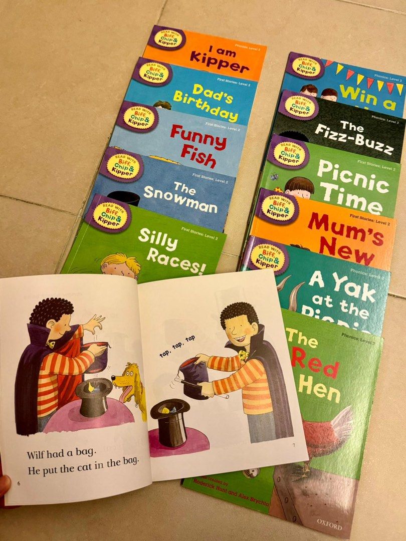 兒童圖書 - Oxford Reading Tree Read with Biff, Chip and Kipper – Phonics ...