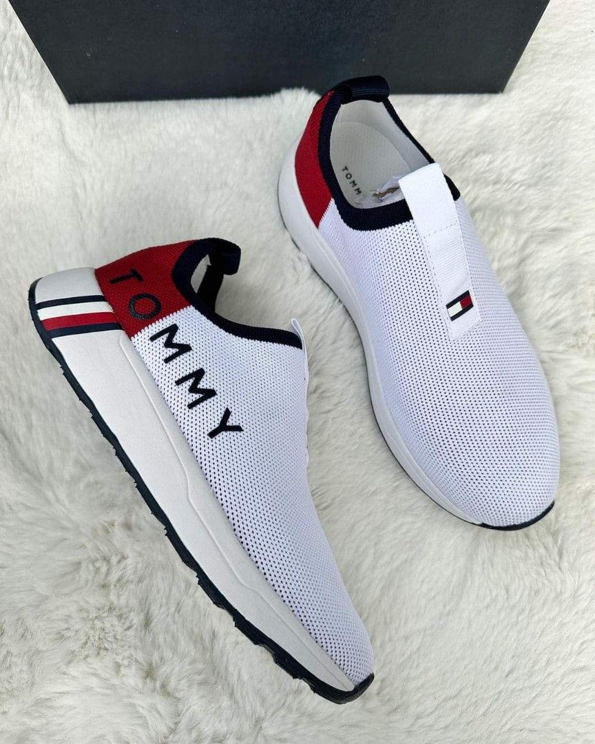 SUPER SALE TOMMY HILFIGER FOR WOMEN Women s Fashion Footwear Sneakers on Carousell