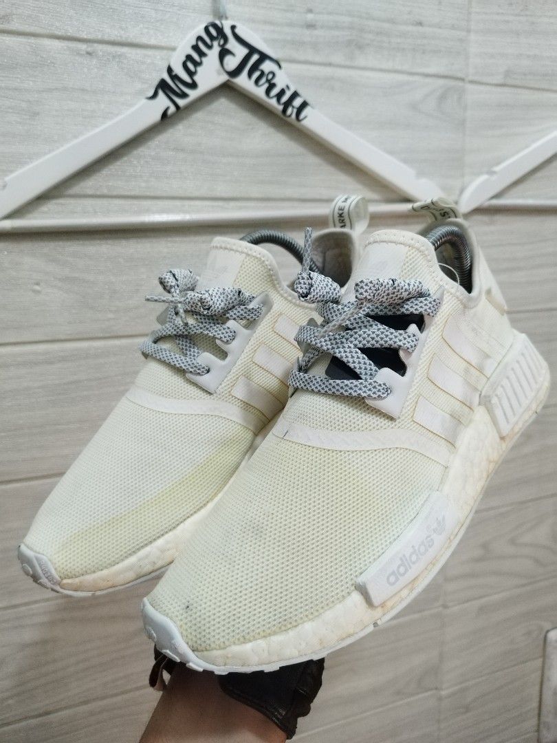 Adidas nmd r1 white reflective best sale