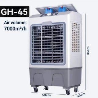 Air Conditioning Fan 40L Large Water Tank Mobile Air Cooler Jumbo Air Cooler
