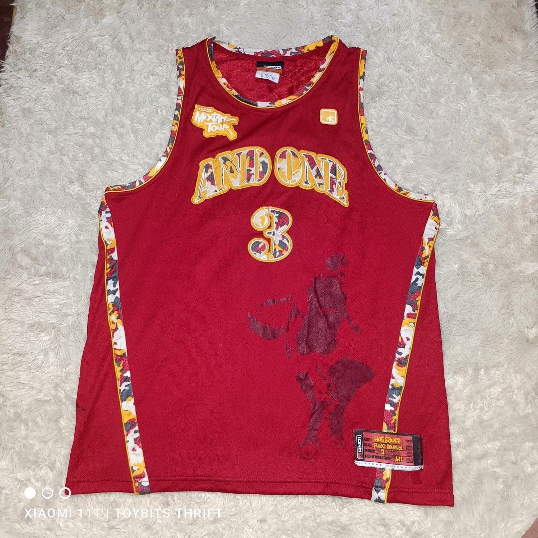 And1 Mixtape Tour Jersey 2004 (Hot Sauce), Men's Fashion