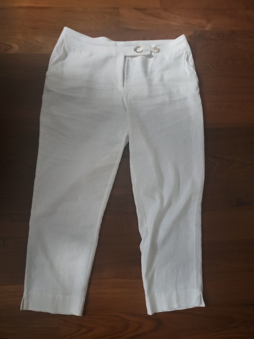 Anne klein white pants 2025