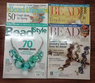 Assorted DIY beads jewelry making (4pcs)