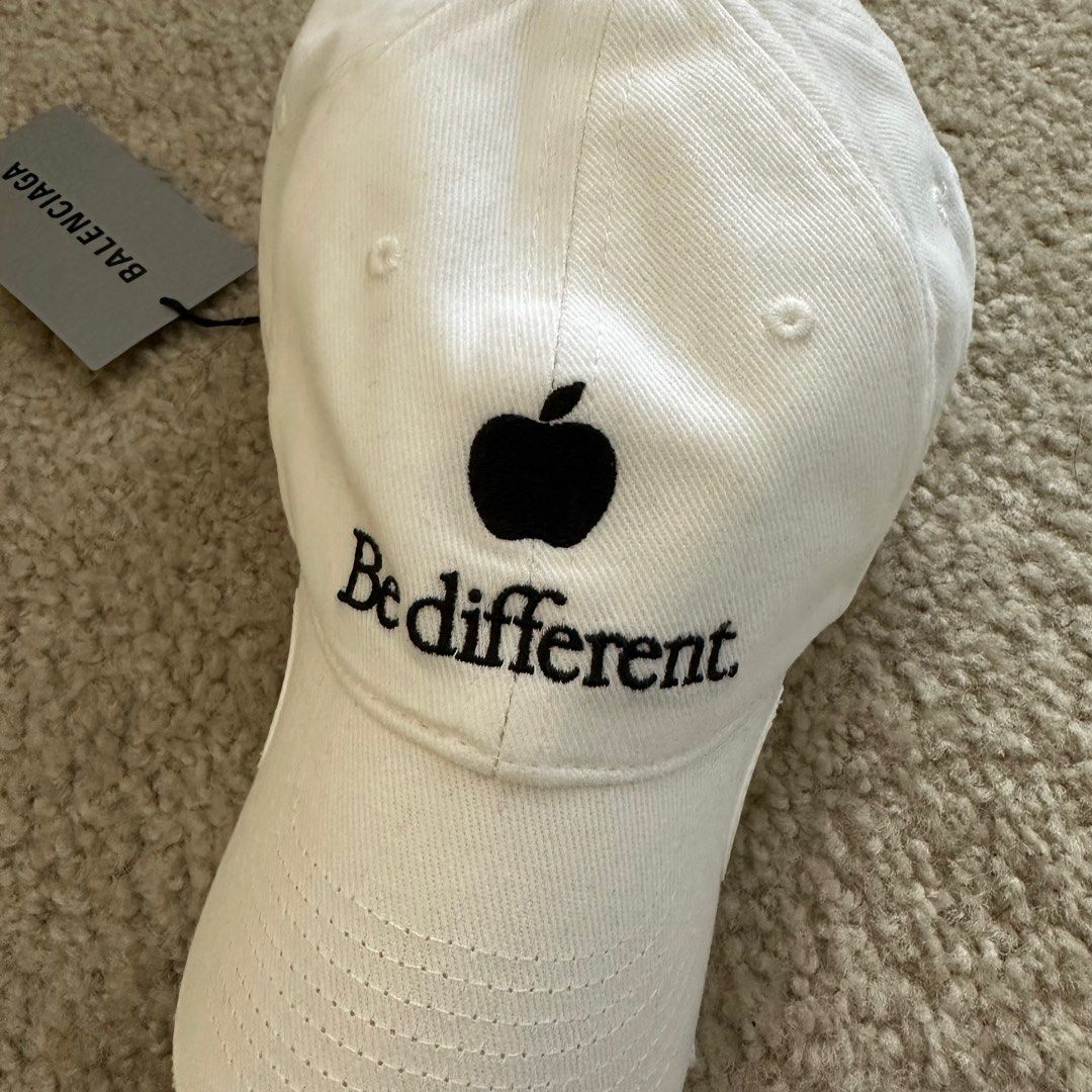 Balenciaga apple be different cap 巴黎世家蘋果帽
