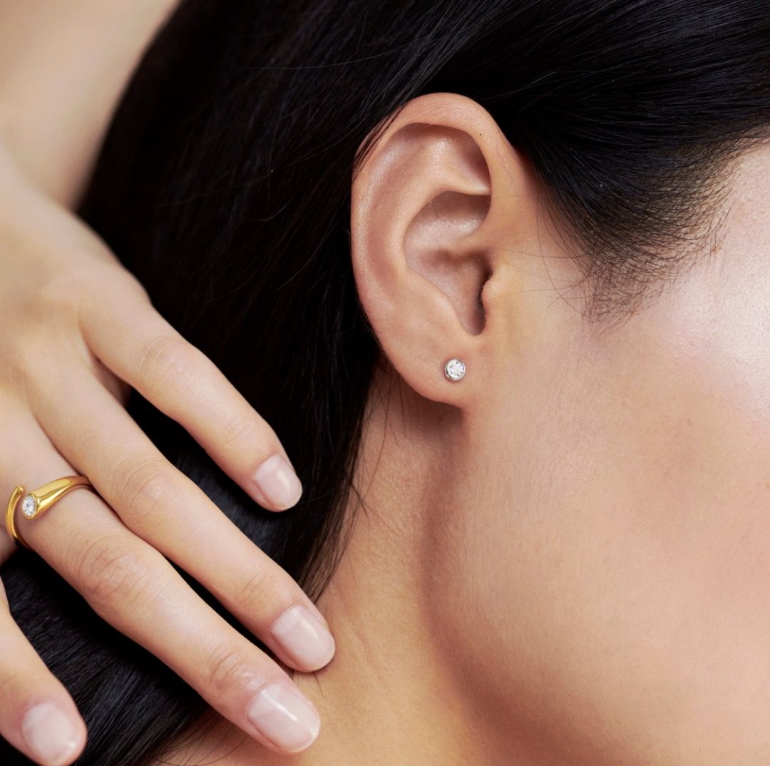 Monica vinader stud earrings top