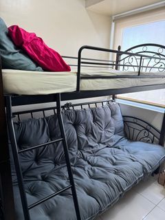 Bunk Bed with Convertible Couch