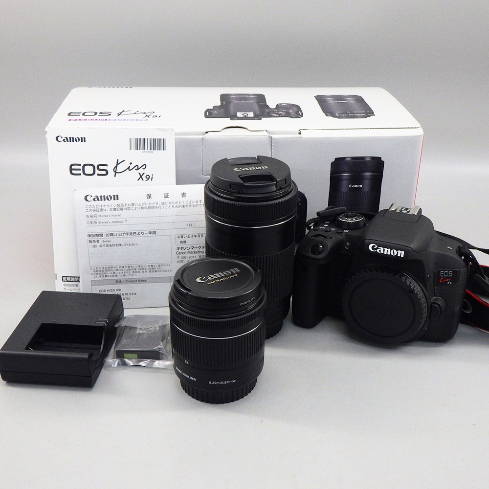 CANON EOS KISS X9i レンズ交換式デジタルカメラ　レンズセット充電器