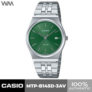 Casio Classic Green Dial Watch MTP-B145D-3AV