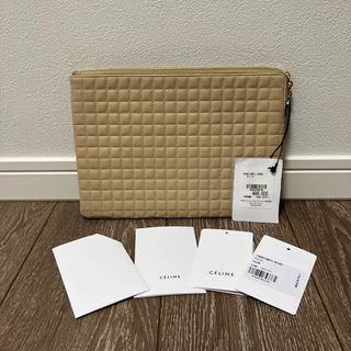 Celine clutch bag quilted new