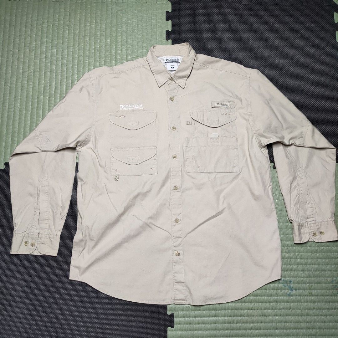 Columbia fishing shirt PFG, Men's Fashion, Activewear on Carousell