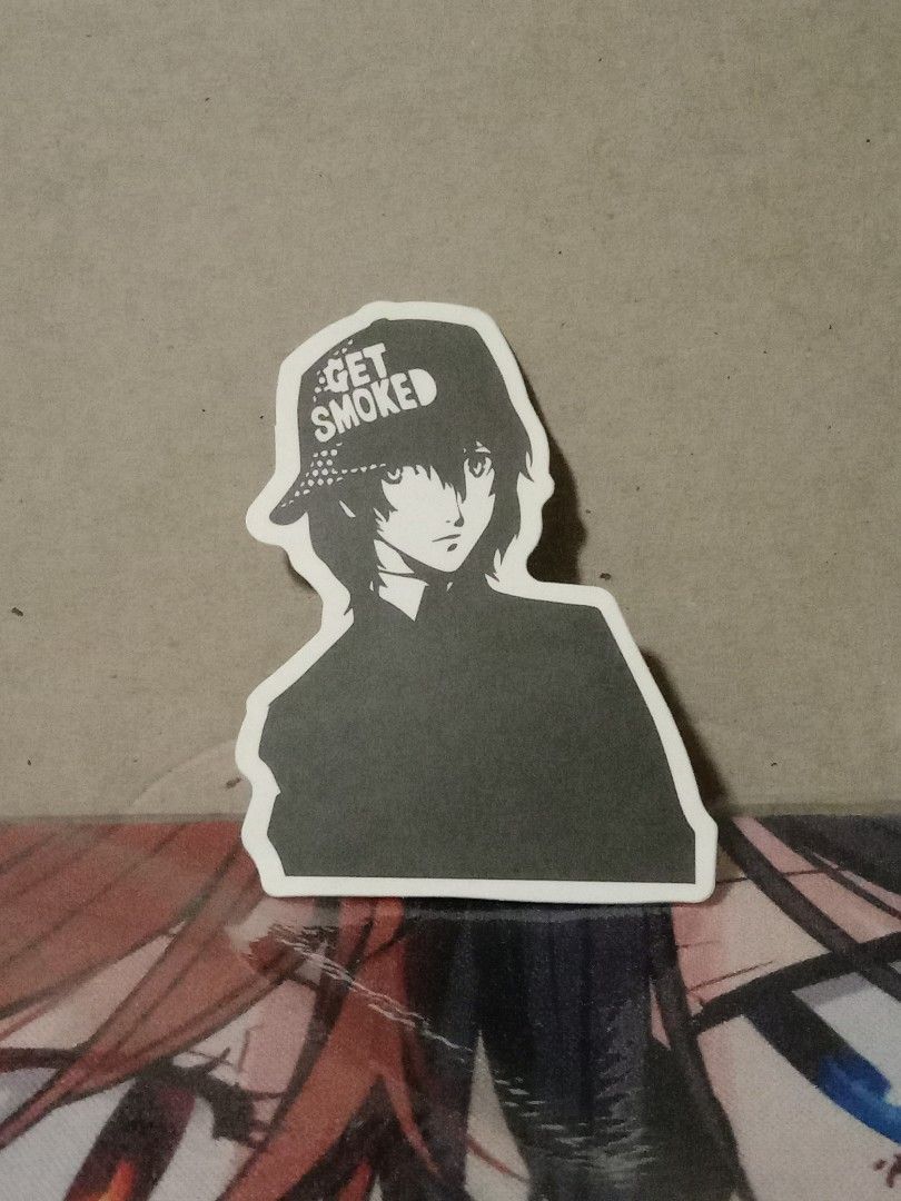 Crow ( Persona 5) sticker 3 (Category: Raw Singles) located in Manila. Submitted by inari05 (Listing ID 1298542788, Image 1). Description: -Kept well -First owner -Asking 30 -Good condition -SF charged to buyer Rfs: Declutting Payment: Gcash.