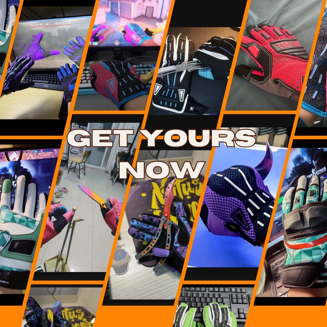 CSGO CS2 IN REAL LIFE GLOVES, Video Gaming, Gaming Accessories, InGame
