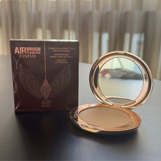 [Damaged Box] Charlotte Tilbury Airbrush Flawless Finish Complexion Perfecting Micro Powder in 1 Fair (full size)