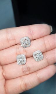 diamond ring earring Tw219-6 14k 4.15g 0.51tcw COD METRO MANILA