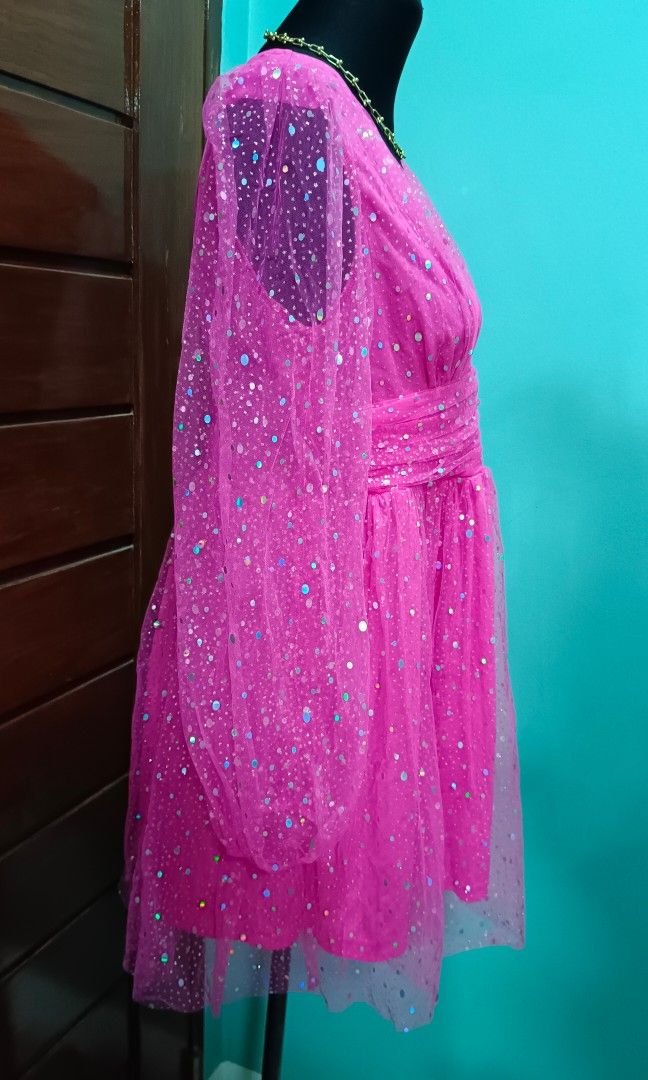 Shein Long sleeve puff sleeve pink Dress sequins party dress formal debut, Women's Fashion, Dresses & Sets, Evening dresses & gowns on Carousell Shein Long sleeve puff sleeve pink Dress sequins party dress formal debut, Women's Fashion, Dresses & Sets, Evening dresses & gowns on Carousell