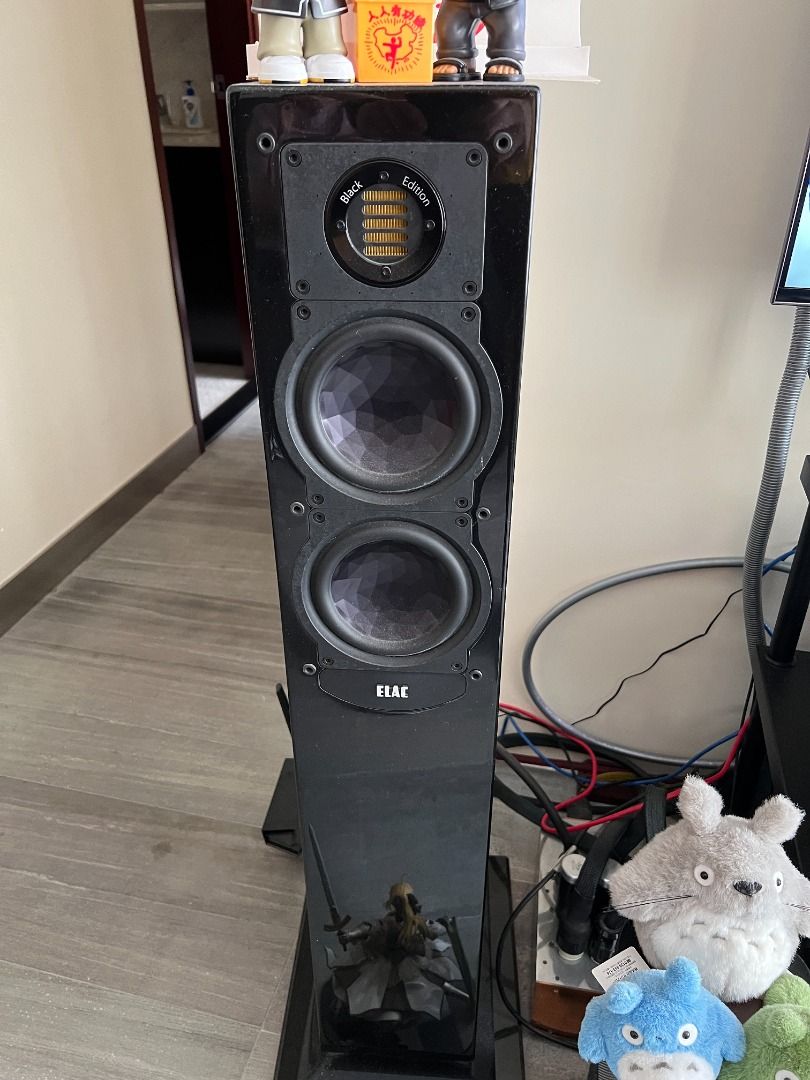 ELAC 太く FS247 Black Edition 美品「B」☆価格は1台分です☆