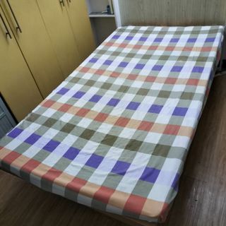 FREE used doube/twin size bed sheet when you buy