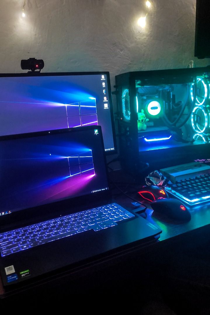 Gaming/Editing Desktop PC (Category: Desktops) located in Batangas. Submitted by johnderekp84926 (Listing ID 1298608687, Image 1). Description: Please read! ‎‎ Gaming/Editing Desktop PC (No parts out) (Sold as package) ‎‎ Specs: Cpu: Ryzen 5 3600 @3.6Ghz-4.2Ghz (6 Cores, 12 Threads) Gpu: Palit geforce 1660 super 6gb (dual fan) MoBo: Asus tuf b450m m-atx Ram: 16gb 3600mhz T-force Ssd: 500gb Kingston m.2 nvme Hdd: 2tb Seagate Barracuda Cpu Cooler: 