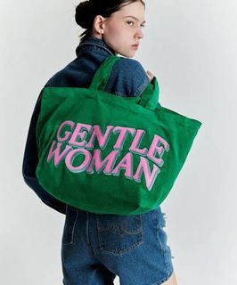 Gentlewoman Green Corduroy bag